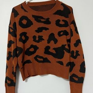 Leopard Print Sweater